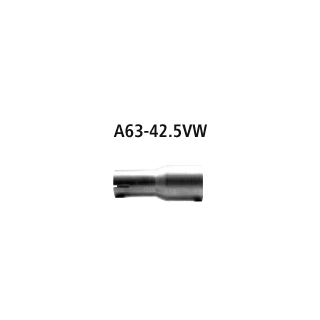 Bastuck Adapter Komplettanlage auf Ø 42.5 mm für KIA CEED SW (ED) 1.4 - 77 KW / A63-42.5VW