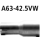 Bastuck Adapter Komplettanlage auf Ø 42.5 mm für OPEL TIGRA TwinTop 1.8 - 92 KW / A63-42.5VW