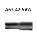 Bastuck Adapter Komplettanlage auf Ø 42.5 mm...