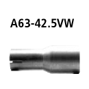 Bastuck Adapter Komplettanlage auf Ø 42.5 mm...