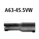 Bastuck Adapter Hauptschalldämpfer auf Serienanlage...
