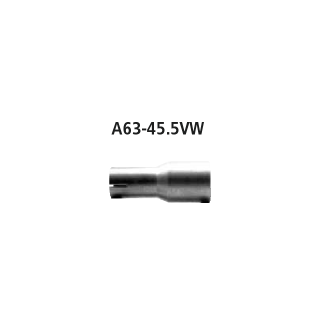 Bastuck Adapter Hauptschalldämpfer auf Serienanlage auf Ø 45.5 mm für BMW 1 Coupe (E82) 120 d - 120 KW / A63-45.5VW