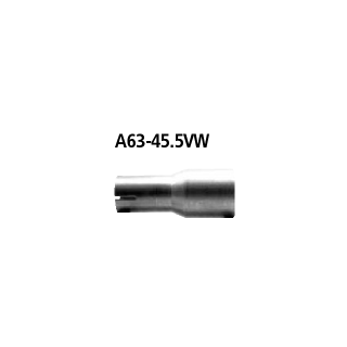 Bastuck Adapter Hauptschalldämpfer auf Serienanlage auf Ø 45.5 mm für OPEL CORSA A CC (93_, 94_, 98_, 99_) 1.2 - 33 KW / A63-45.5VW