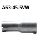 Bastuck Adapter Hauptschalldämpfer auf Serienanlage...