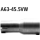 Bastuck Adapter Hauptschalldämpfer auf Serienanlage auf Ø 45.5 mm für VW GOLF IV Variant (1J5) 1.8 4motion - 92 KW / A63-45.5VW