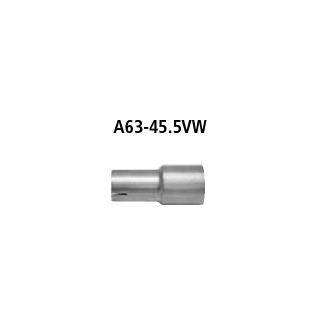 Bastuck Adapter Hauptschalldämpfer auf Serienanlage auf Ø 45.5 mm für FORD MONDEO III (B5Y) 1.8 16V - 81 KW / A63-45.5VW