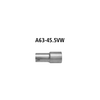 Bastuck Adapter Hauptschalldämpfer auf Serienanlage auf Ø 45.5 mm für MAZDA 3 (BK) 2.0 - 110 KW / A63-45.5VW