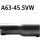 Bastuck Adapter Hauptschalldämpfer auf Serienanlage auf Ø 45.5 mm für OPEL CORSA B (73_, 78_, 79_) 1.2 i 16V - 48 KW / A63-45.5VW
