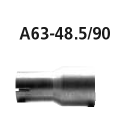 Bastuck Adapter Endschalldämpfer plus Endrohrsatz...