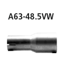 Bastuck Adapter Verbindungsrohr auf Serienanlage auf...