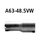 Bastuck Adapter Verbindungsrohr auf Serienanlage auf...