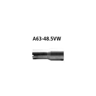 Bastuck Adapter Verbindungsrohr auf Serienanlage auf Ø 48.5 mm für HONDA CIVIC VIII Hatchback (FN, FK) 1.4 - 61 KW / A63-48.5VW