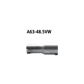 Bastuck Adapter Verbindungsrohr auf Serienanlage auf Ø 48.5 mm für CITROEN C3 Picasso 1.6 HDi - 66 KW / A63-48.5VW