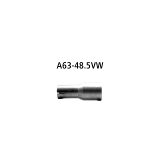 Bastuck Adapter Verbindungsrohr auf Serienanlage auf Ø 48.5 mm für KIA PRO CEED (ED) 1.4 CVVT - 66 KW / A63-48.5VW