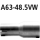 Bastuck Adapter Verbindungsrohr auf Serienanlage auf Ø 48.5 mm für FORD FOCUS II Kombi (DA_) 2.0 TDCi - 100 KW / A63-48.5VW