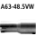 Bastuck Adapter Verbindungsrohr auf Serienanlage auf Ø 48.5 mm für FORD FOCUS II Cabriolet 2.0 TDCi - 100 KW / A63-48.5VW