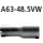 Bastuck Adapter Verbindungsrohr auf Serienanlage auf Ø 48.5 mm für PEUGEOT 207 (WA_, WC_) 1.4 - 54 KW / A63-48.5VW