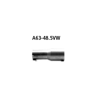 Bastuck Adapter Verbindungsrohr auf Serienanlage auf Ø 48.5 mm für HONDA ACCORD VII (CL) 2.0 (CL7) - 114 KW / A63-48.5VW