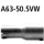 Bastuck Adapter Komplettanlage auf Ø 50.5 mm für AUDI A4 (8D2, B5) 2.8 - 142 KW / A63-50.5VW