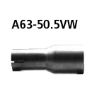 Bastuck Adapter Komplettanlage auf Ø 50.5 mm...