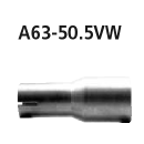 Bastuck Adapter Komplettanlage auf Ø 50.5 mm...