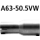 Bastuck Adapter Komplettanlage auf Ø 50.5 mm für OPEL VECTRA C 3.0 CDTI - 130 KW / A63-50.5VW