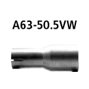 Bastuck Adapter Komplettanlage auf Ø 50.5 mm...