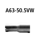 Bastuck Adapter Komplettanlage auf Ø 50.5 mm...