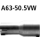 Bastuck Adapter Komplettanlage auf Ø 50.5 mm für VW GOLF V (1K1) 1.6 - 75 KW / A63-50.5VW