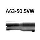 Bastuck Adapter Komplettanlage auf Ø 50.5 mm...