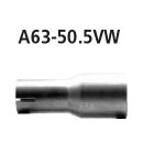 Bastuck Adapter Komplettanlage auf Ø 50.5 mm...