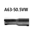 Bastuck Adapter Komplettanlage auf Ø 50.5 mm...