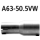 Bastuck Adapter Komplettanlage auf Ø 50.5 mm für PEUGEOT 307 Break (3E) 2.0 16V - 130 KW / A63-50.5VW