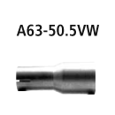 Bastuck Adapter Komplettanlage auf Ø 50.5 mm...