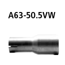 Bastuck Adapter Komplettanlage auf Ø 50.5 mm...