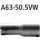 Bastuck Adapter Komplettanlage auf Ø 50.5 mm für FORD FIESTA VI 1.0 EcoBoost - 74 KW / A63-50.5VW