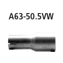 Bastuck Adapter Komplettanlage auf Ø 50.5 mm...