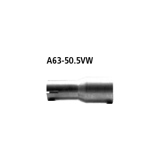 Bastuck Adapter Komplettanlage auf Ø 50.5 mm für VW GOLF IV Variant (1J5) 1.6 - 74 KW / A63-50.5VW