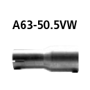 Bastuck Adapter Komplettanlage auf Ø 50.5 mm...