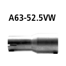 Bastuck Adapter Komplettanlage oder Endschalldämpfer...