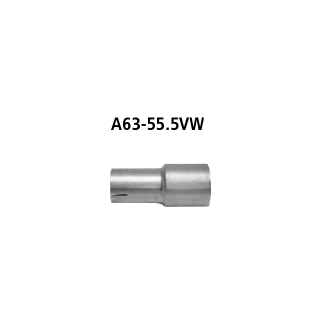 Bastuck Adapter Endschalldämpfer auf Serie auf Ø 55.5 mm für MAZDA 6 Hatchback (GG) 2.3 - 122 KW / A63-55.5VW