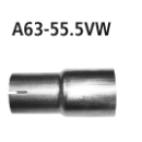 Bastuck Adapter Endschalldämpfer auf Serie auf...