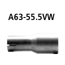 Bastuck Adapter Endschalldämpfer auf Serie auf...