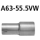 Bastuck Adapter Endschalldämpfer auf Serie auf Ø 55.5 mm für FORD FOCUS (DAW, DBW) 1.8 Turbo DI / TDDi - 66 KW / A63-55.5VW