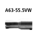 Bastuck Adapter Endschalldämpfer auf Serie auf...