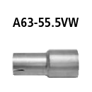 Bastuck Adapter Endschalldämpfer auf Serie auf...