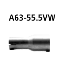 Bastuck Adapter Endschalldämpfer auf Serie auf...