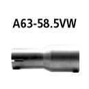 Bastuck Adapter Endschalldämpfer auf Serienanlage...