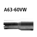 Bastuck Adapter Endschalldämpfer auf Serienanlage...