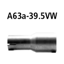 Bastuck Adapter Komplettanlage auf Kat auf Ø 39.5...